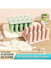 10-Piece Silicone Popsicle Molds