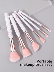 12PCS Pink Marble Beauty Set