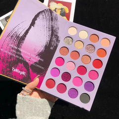 Color Matte Glitter Eyeshadow Palette Easy