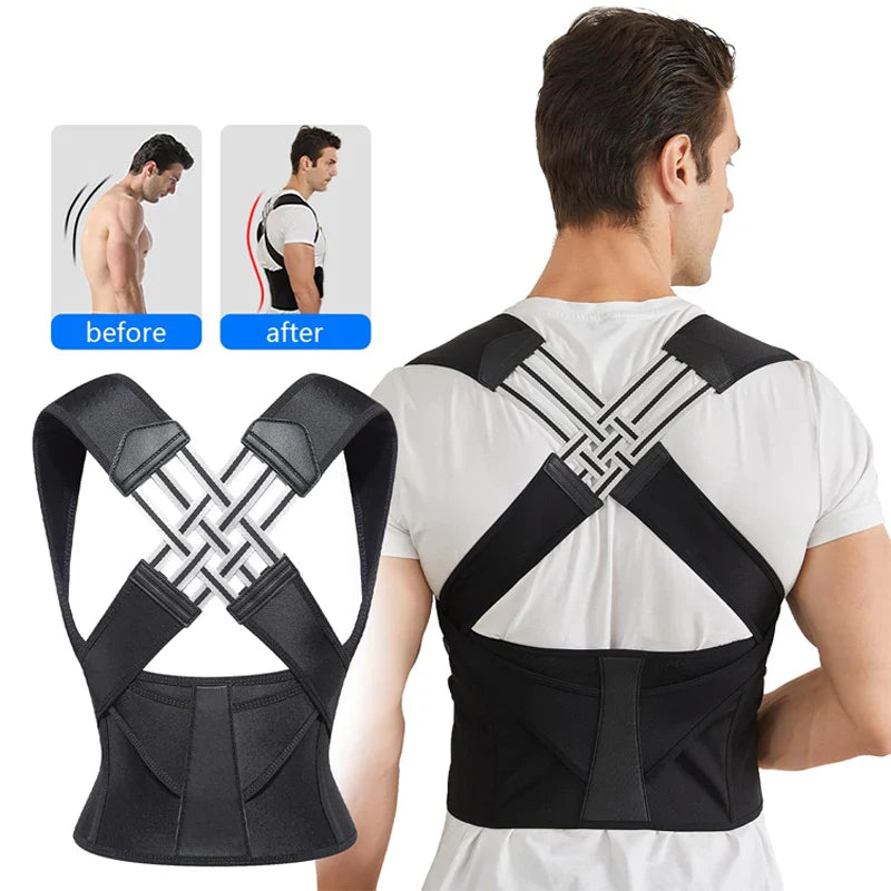 Breathable Posture Brace for Women & Kids