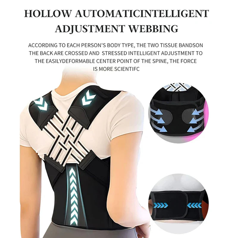 Breathable Posture Brace for Women & Kids