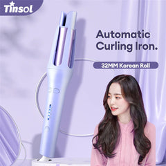 Tinsol 2-in-1 Automatic Hair Curler