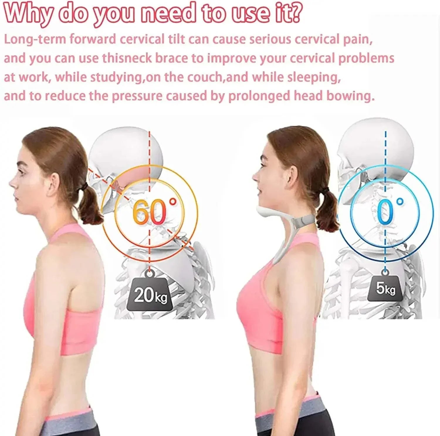 Neck Brace for Cervical Pain Relief