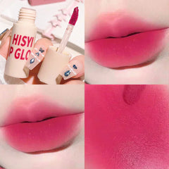 6 Colors Matte Velvet Lip Glaze Long Lasting & Highly Pigmented