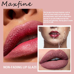 6 Color Waterproof Liquid Lip Gloss Lipstick Set