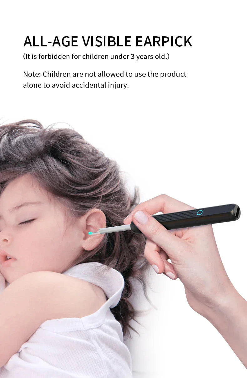 Smart Visual Ear Cleaner HD Otoscope