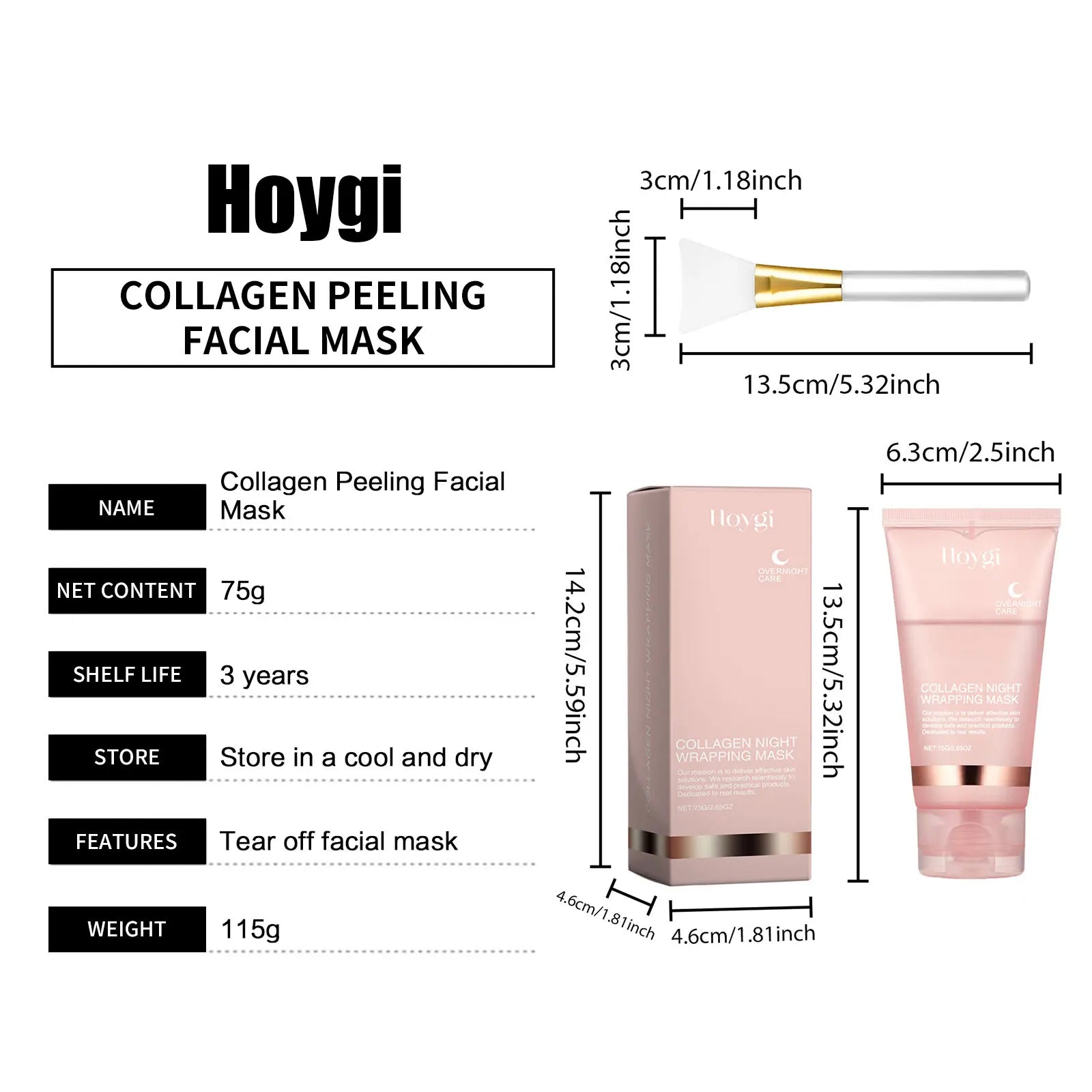 Facial Mask Moisturizing Pore Shrinking