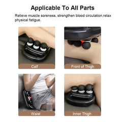 Fascia Gun 6 Heads Electric Muscle Massager