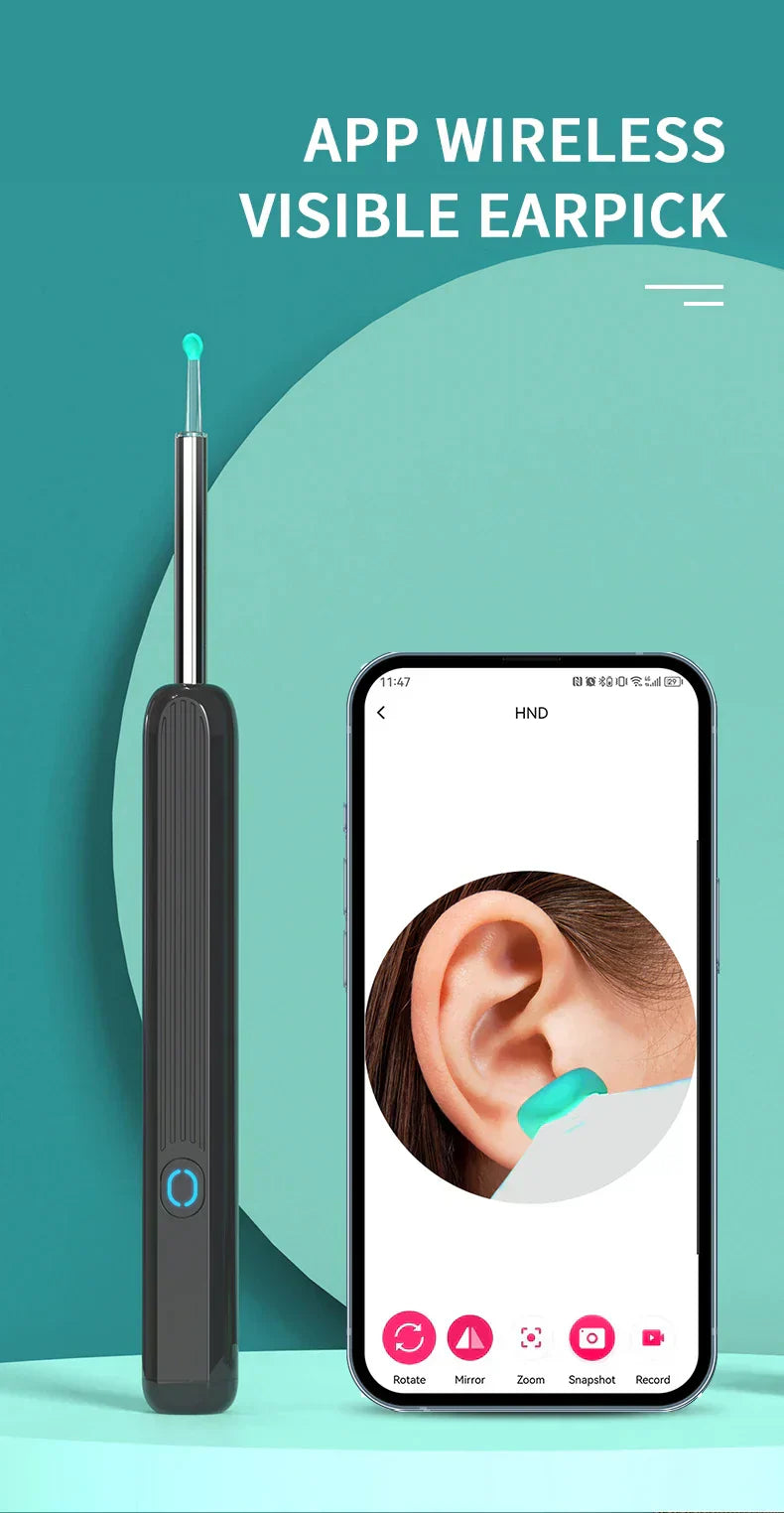 Smart Visual Ear Cleaner HD Otoscope