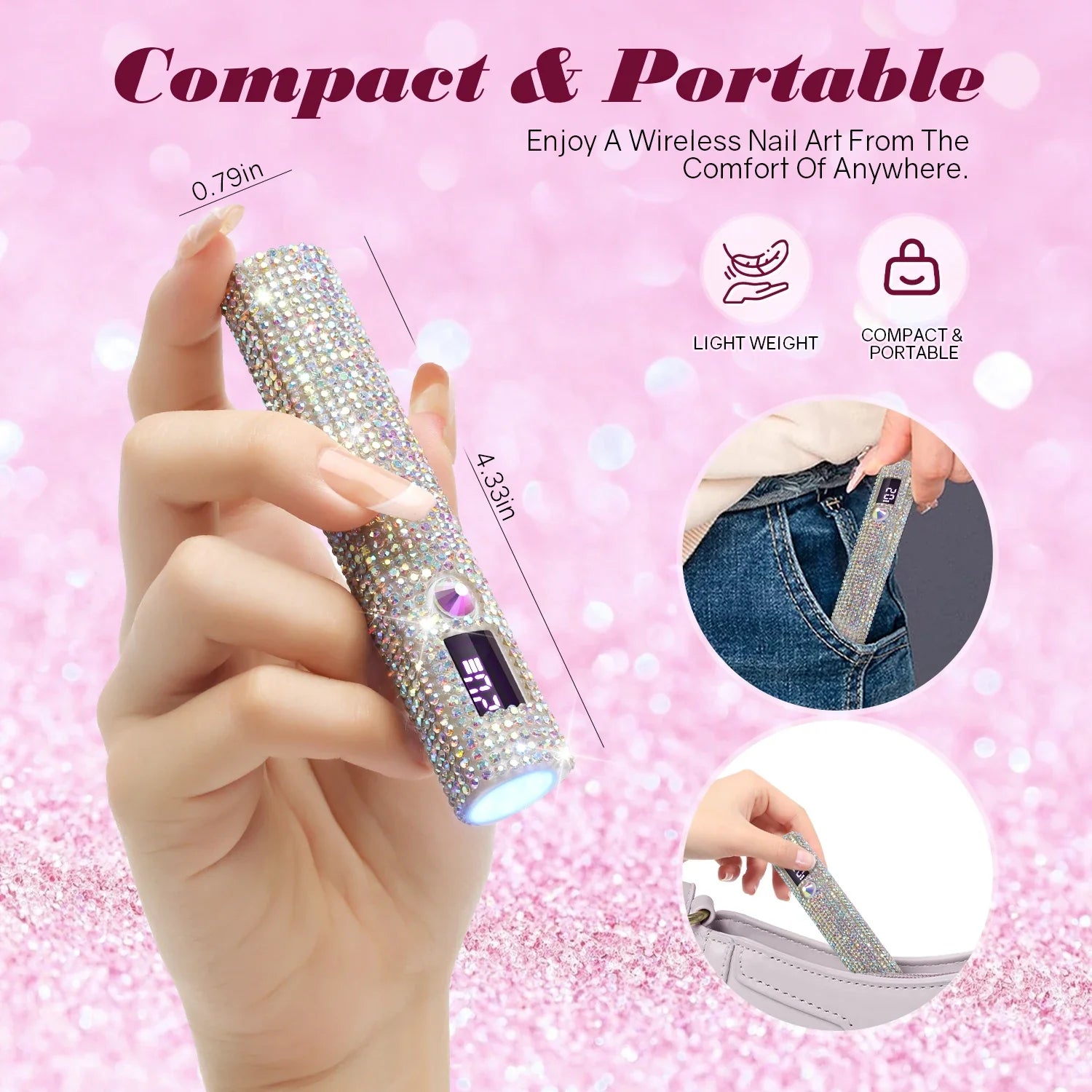 DianaBeauty USB Nail Dryer Lamp