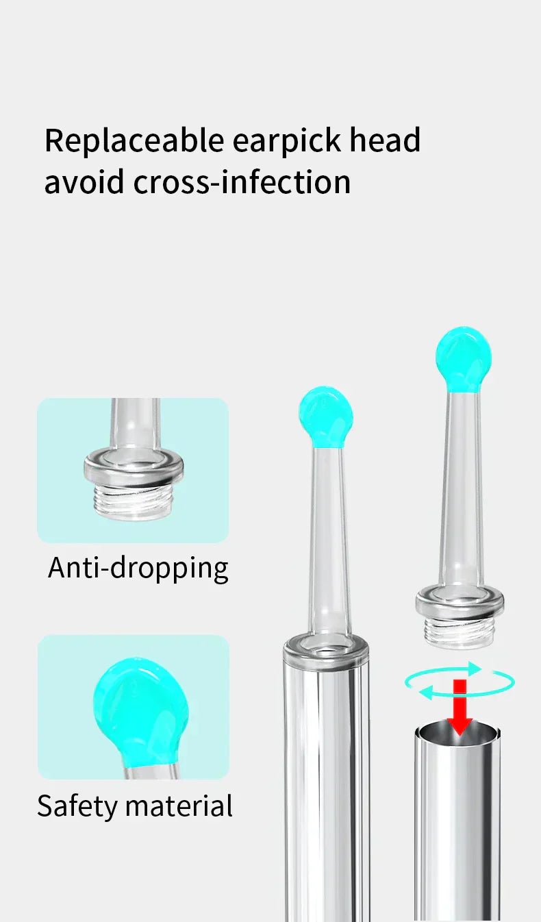 Smart Visual Ear Cleaner HD Otoscope