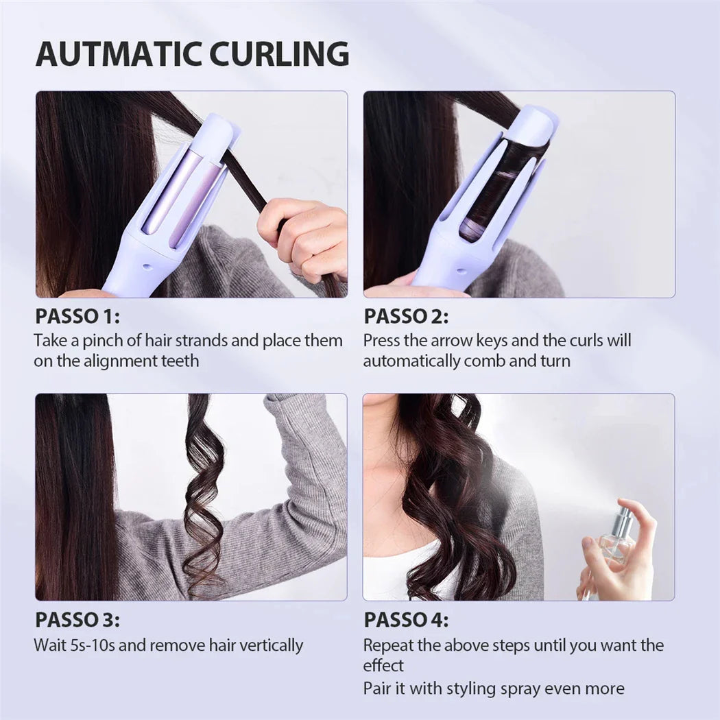 Automatic Hair Curler 32MM Auto Rotating Ceramic Roller