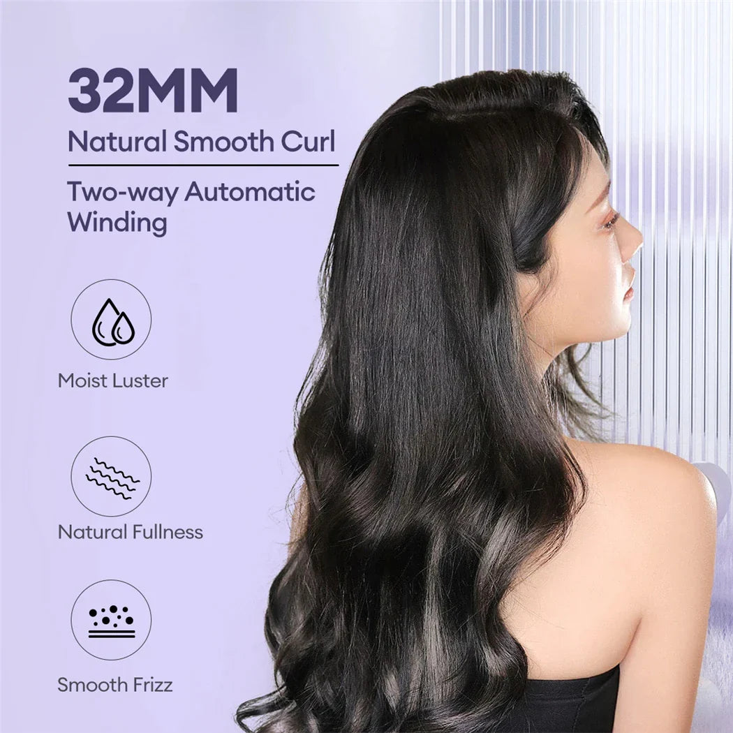 Automatic Hair Curler 32MM Auto Rotating Ceramic Roller