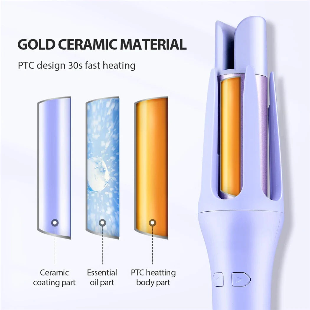 Automatic Hair Curler 32MM Auto Rotating Ceramic Roller