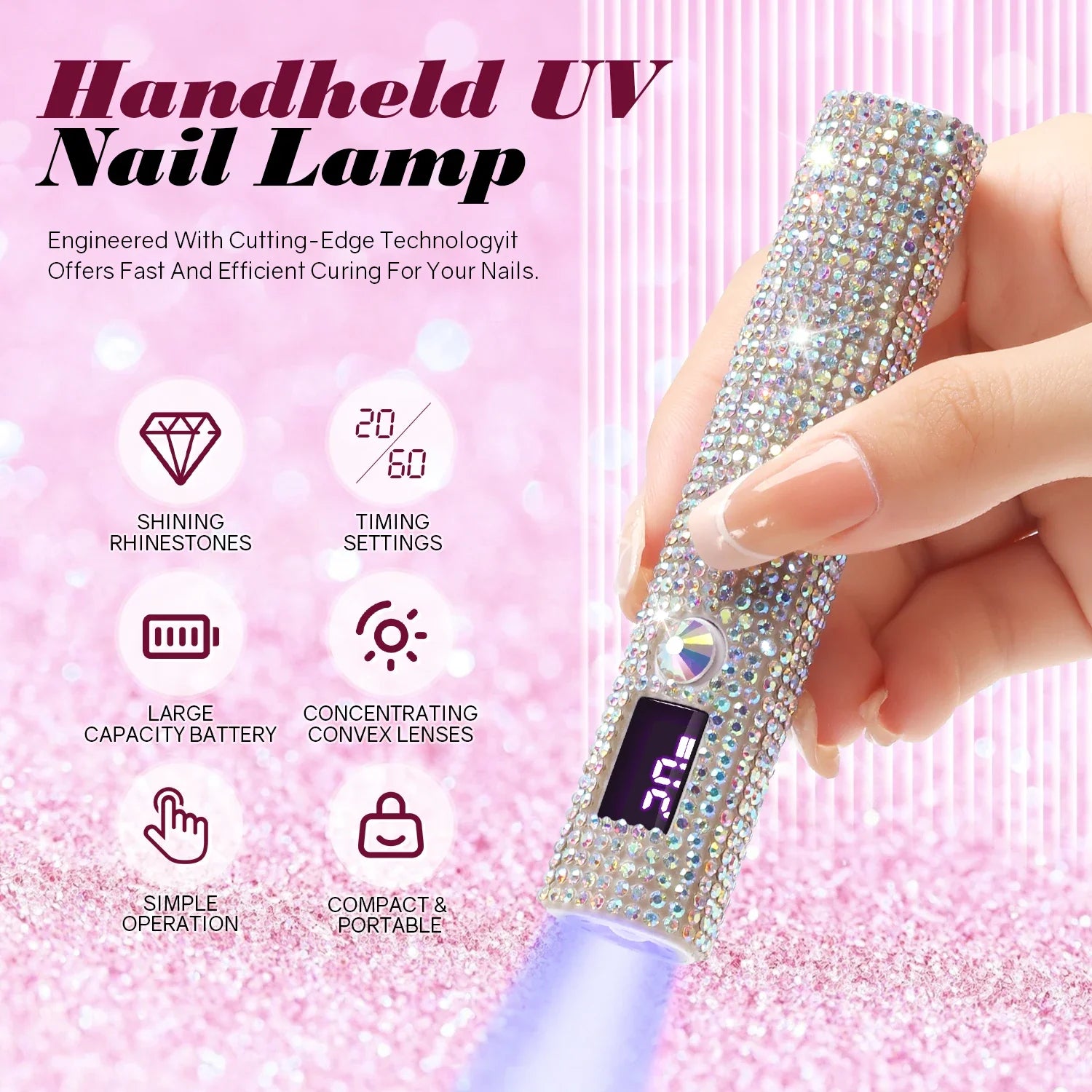 DianaBeauty USB Nail Dryer Lamp