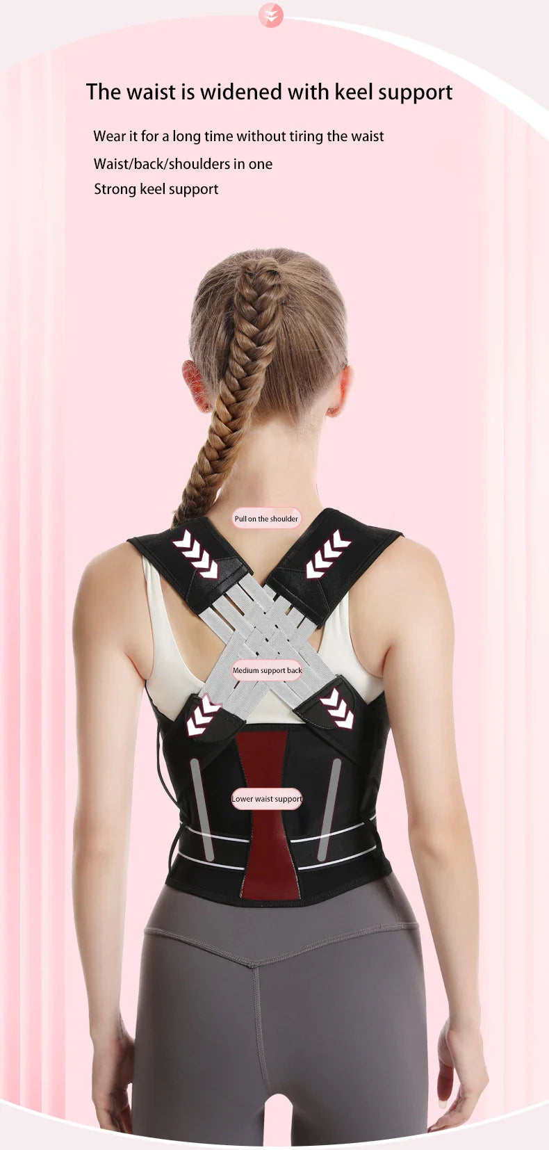 Premium Back Support Brace