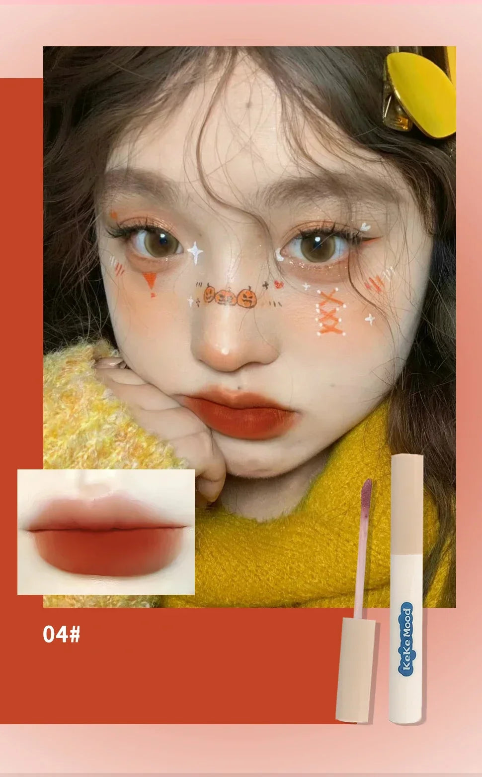 Creative Cigarette Shape Lipstick Set Waterproof Nude