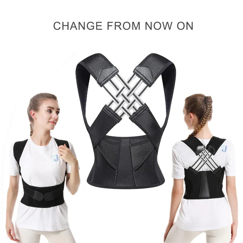 Breathable Posture Brace for Women & Kids