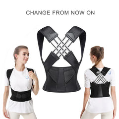 Breathable Posture Brace for Women & Kids