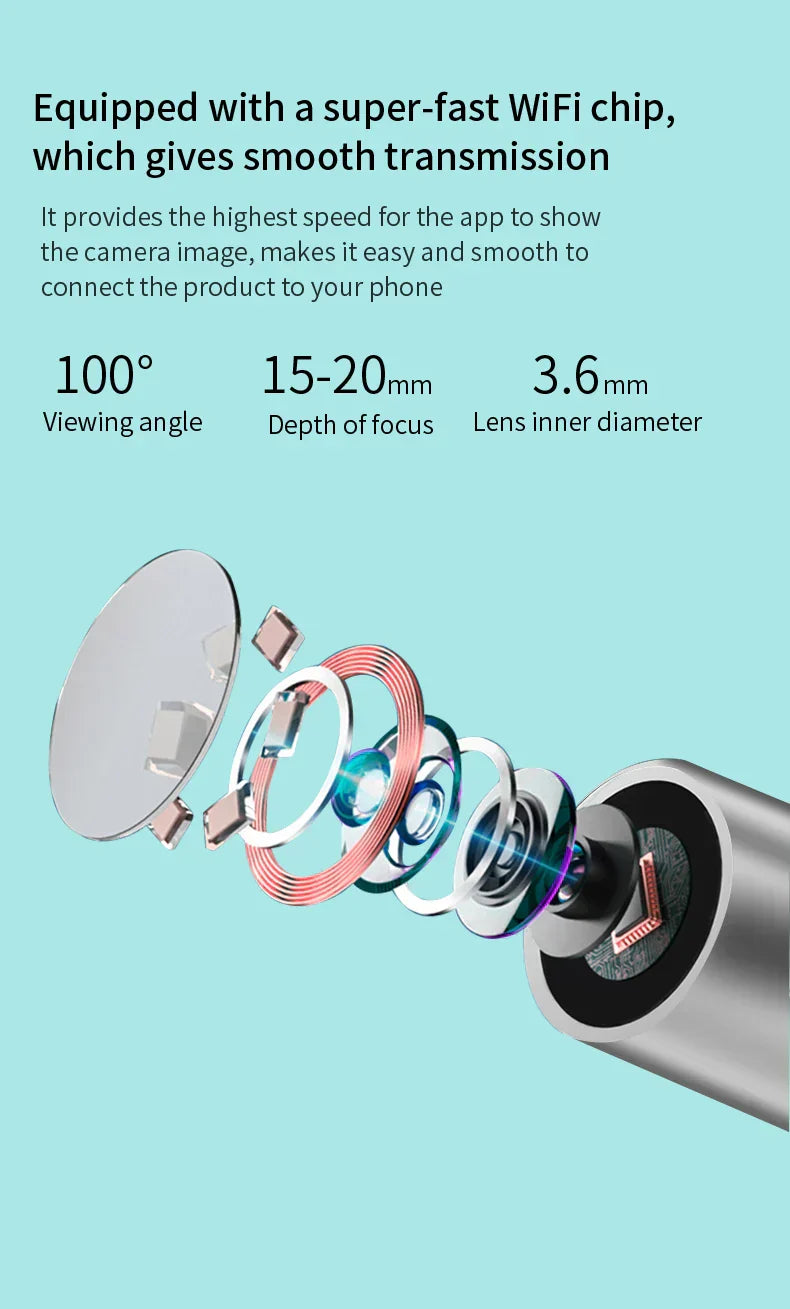 Smart Visual Ear Cleaner HD Otoscope