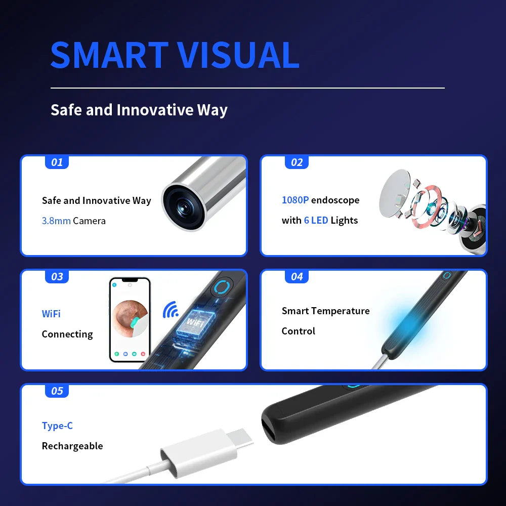 Smart HD Visual Ear Cleaner