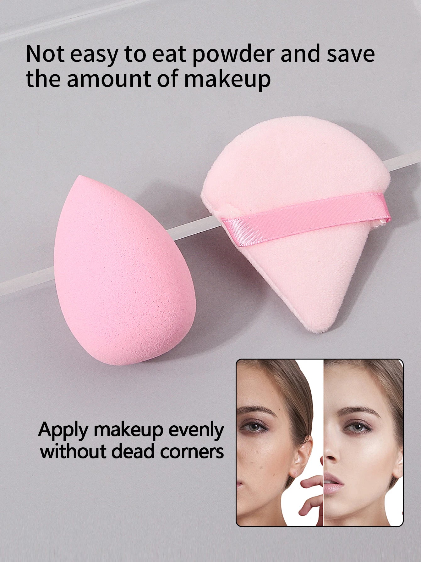 12PCS Pink Marble Beauty Set