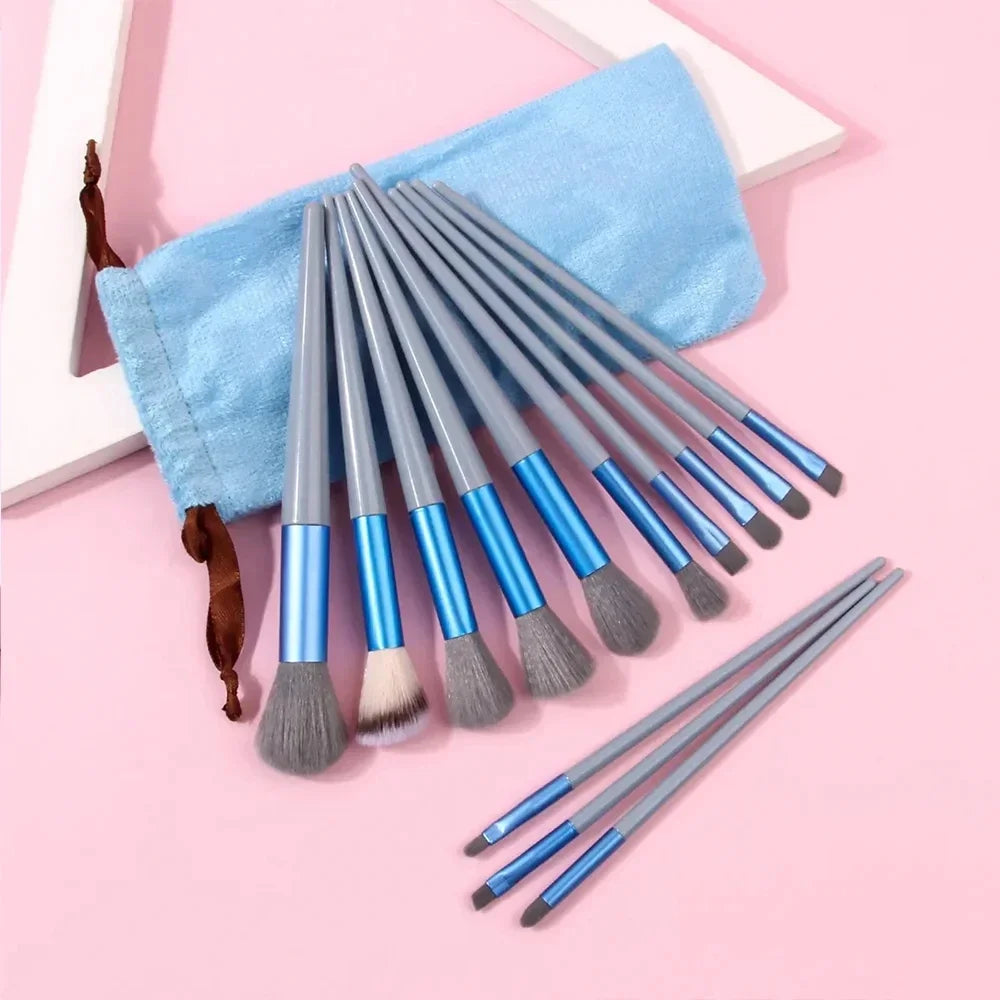 16cm13pcs professional makeup brush set complete kit