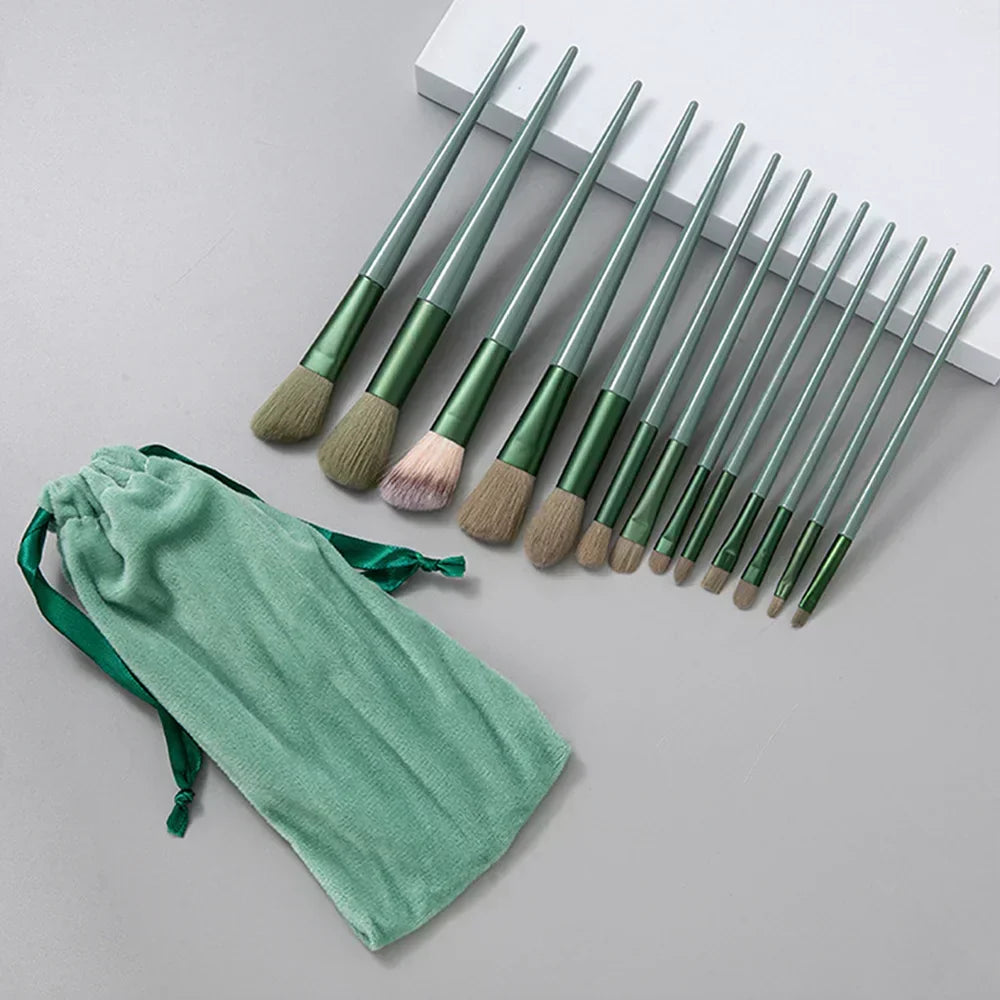 16cm13pcs professional makeup brush set complete kit