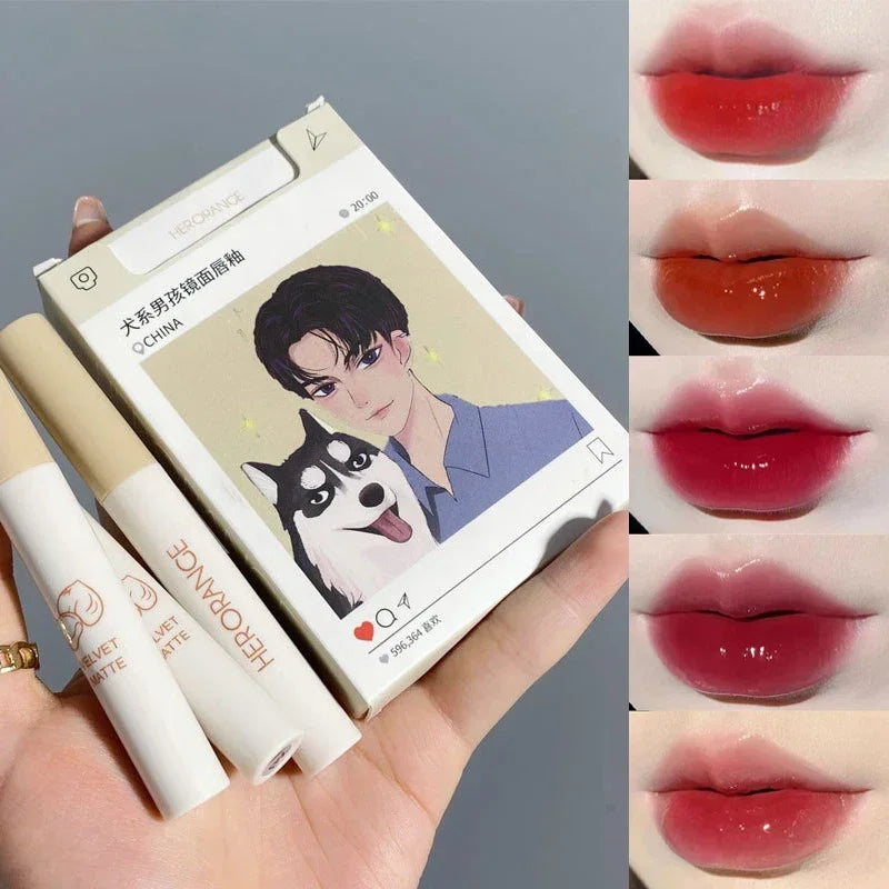 Creative Cigarette Shape Lipstick Set Waterproof Nude