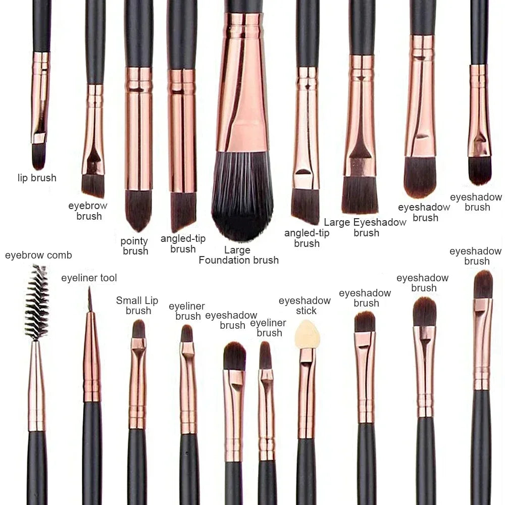 16cm13pcs professional makeup brush set complete kit