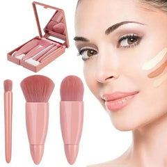 5pcs Travel Makeup Brush Set