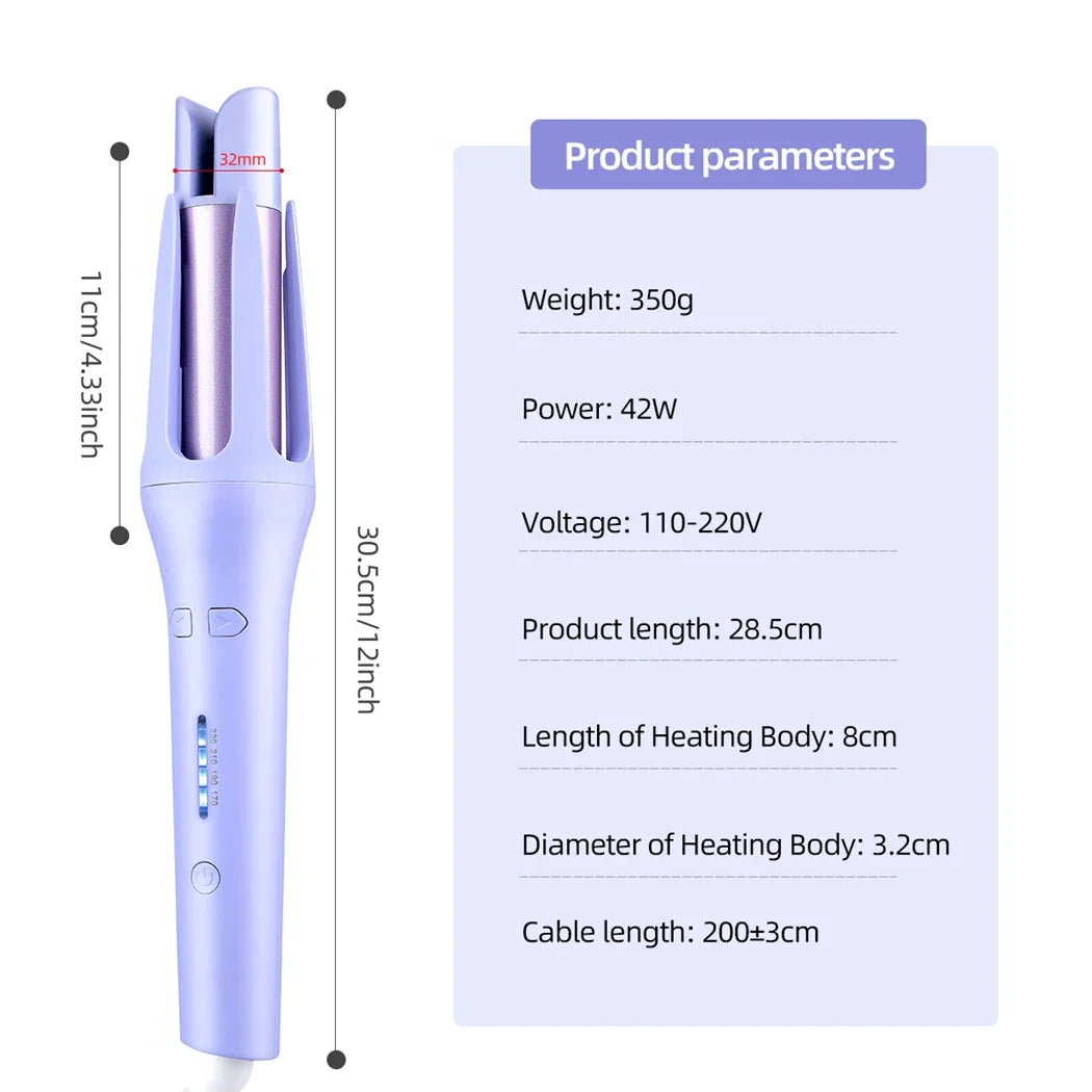 Automatic Hair Curler 32MM Auto Rotating Ceramic Roller
