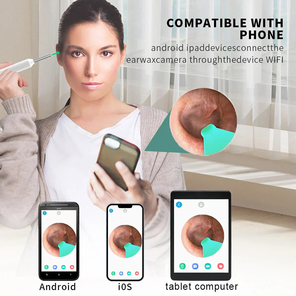 Earwax Remover Cleaning Tool with Mini Camera